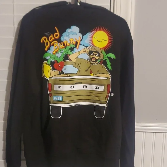 Bad Bunny Hoodie - Picture 1 of 3